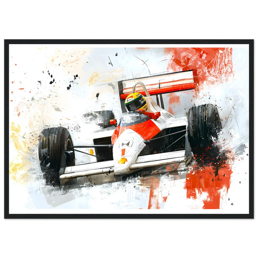 MCLAREN MP 4/4 FORMULA 1 CAR WALL ART 