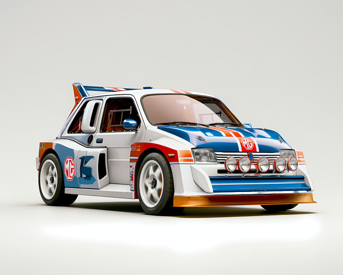 🏁 MG METRO 6R4 RALLY CAR WALL ART – CELEBRATING A GROUP B ICON