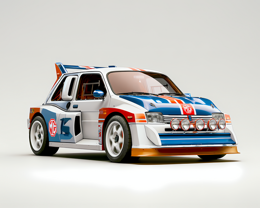 🏁 MG METRO 6R4 RALLY CAR WALL ART – CELEBRATING A GROUP B ICON