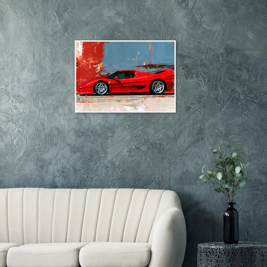 MOTORSPORT ICONS PREMIUM WALL ART 