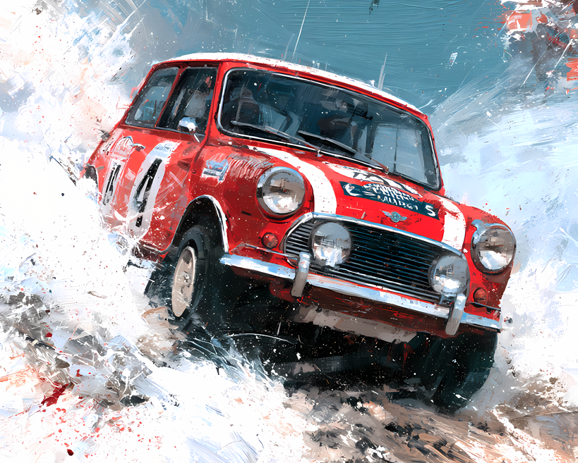 MINI COOPER S WALL ART 