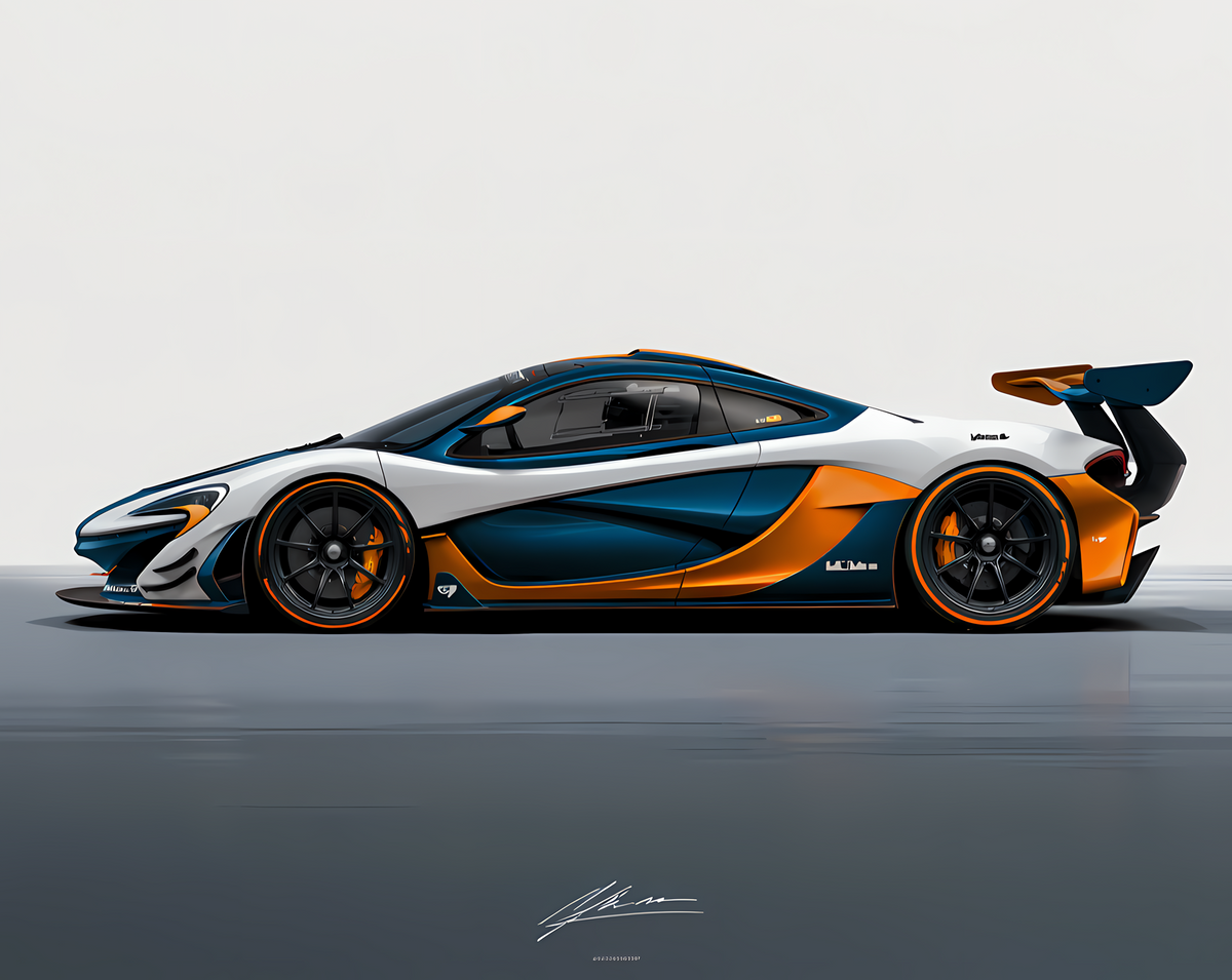 Supercar Legends Wall Art